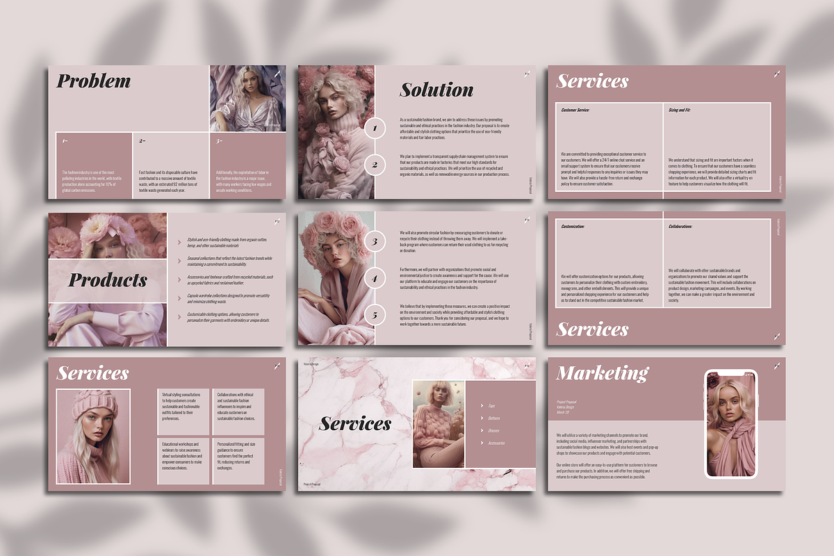 Valeria Business Proposal, a Presentation Template by SlideStation (Photo 7 of 9)