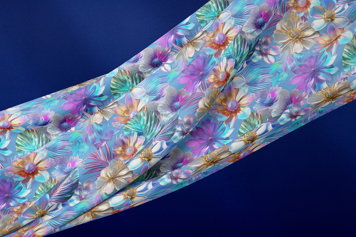 Cosmic Flowers, a Pattern Graphic by Tiger and Flower (Photo 8 of 18)