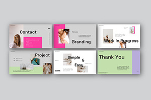 Thinker Minimalism Powerpoint