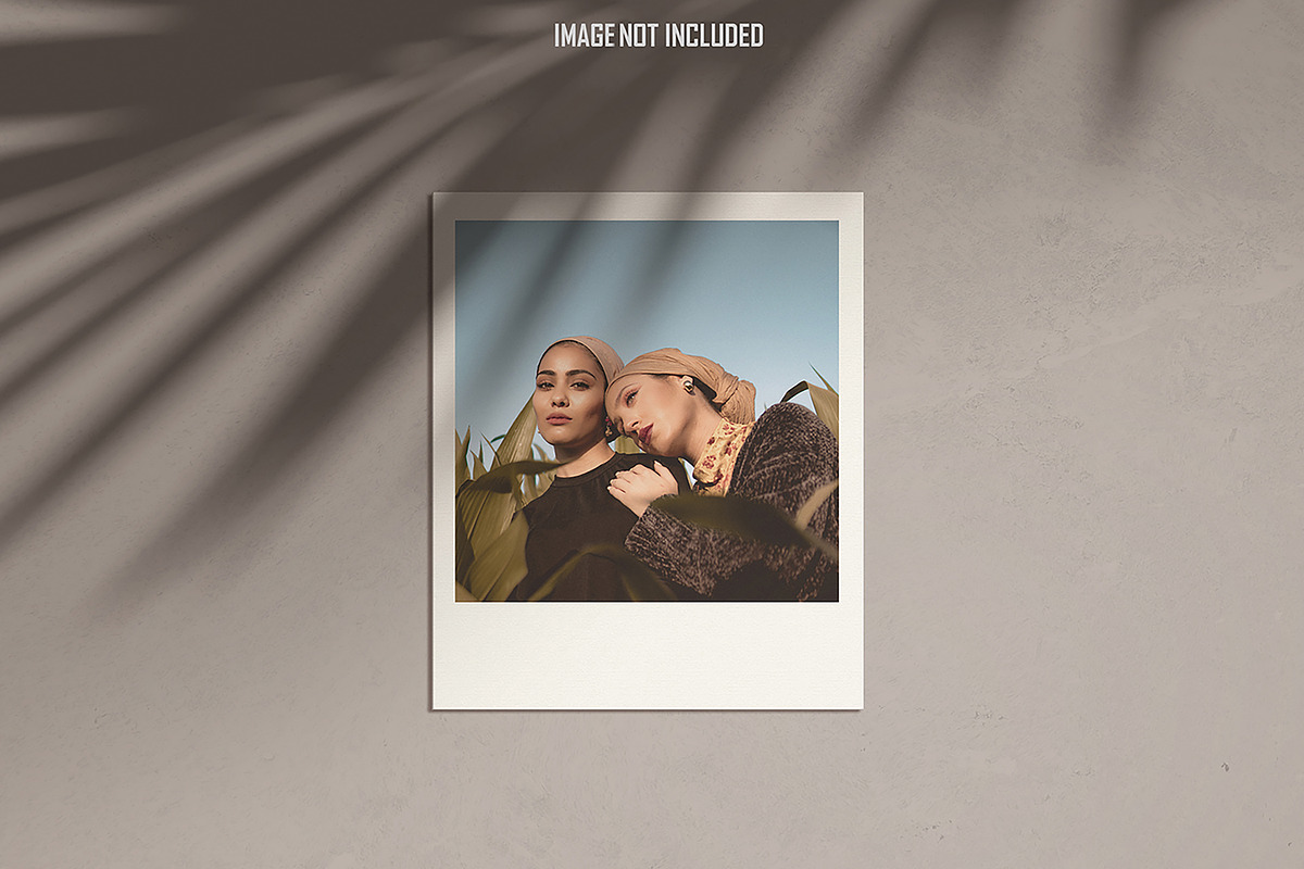 Polaroid Photo Mockup Soft Shadow, a Presentation Template by Art-Jek.std (Photo 1 of 2)