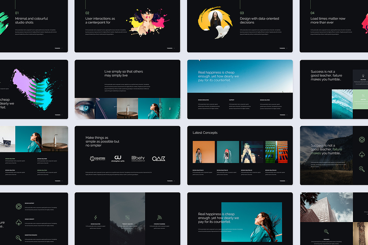 Thinkers - Mininal Presentation, a Presentation Template by UDEA Store (Photo 13 of 16)