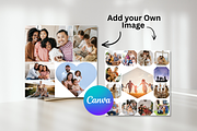 Family Photo Collage Canva Template, a Poster Template by Snapybiz (Thumbnail 4 of 9)