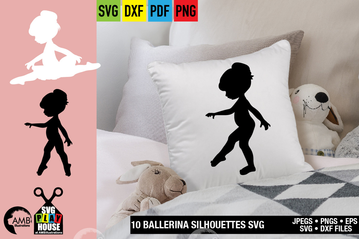 Ballerina Silhouettes SPH-133, an Illustration by AMBillustrations (Photo 3 of 5)