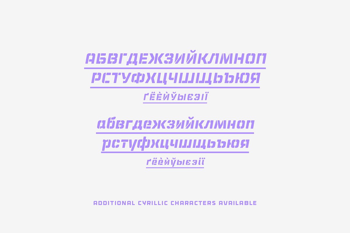 Lokoxi Stencil Pro - Rounded Family, a Sans Serif Font by Anfound Type (Photo 13 of 16)