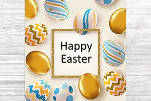 Happy Easter Greeting Card