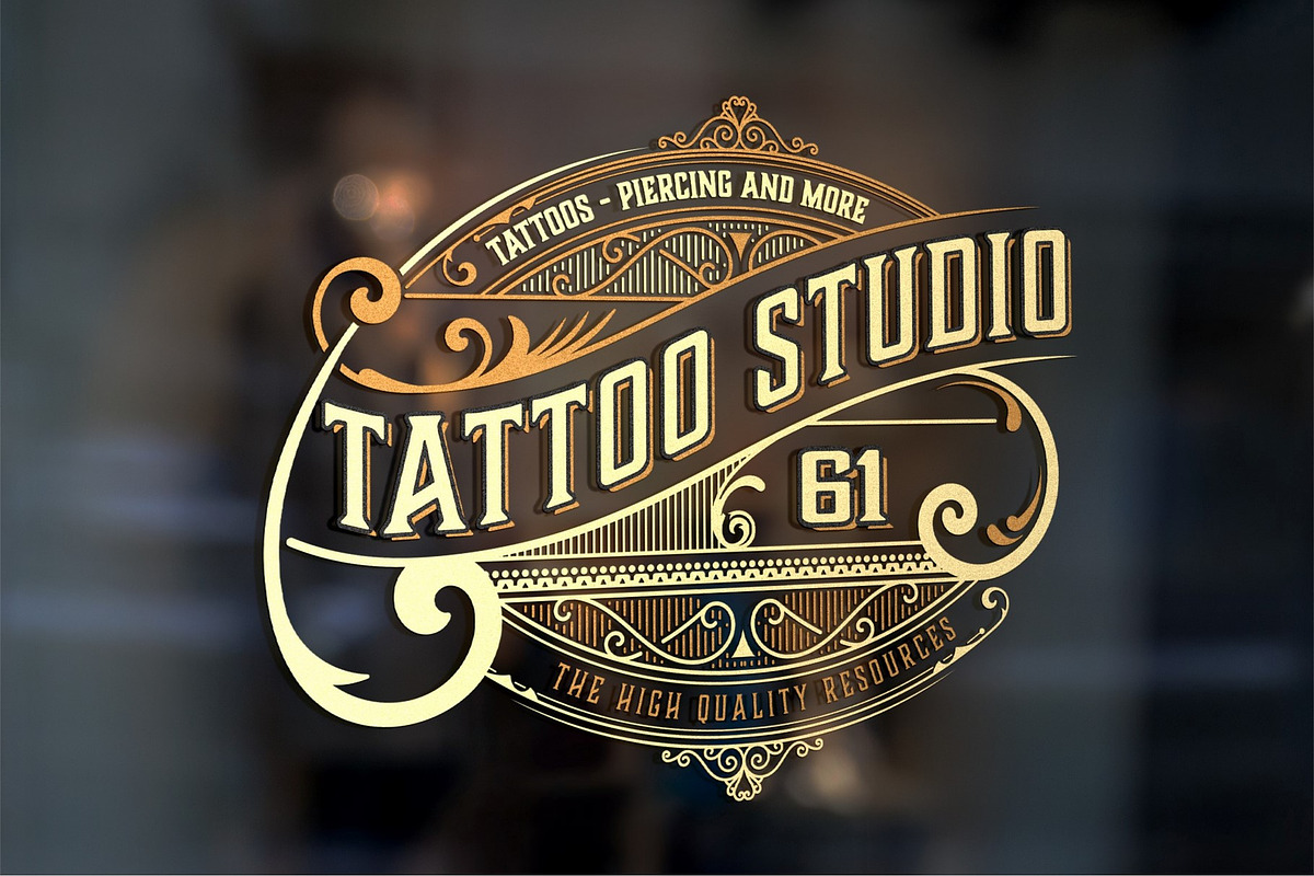 Set of 20 Vintage Logos, a Branding & Logo Template by OneVectorStock (Photo 5 of 21)