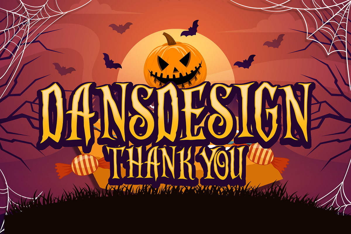 Scaryous, a Blackletter Font by dansdesign (Photo 7 of 7)