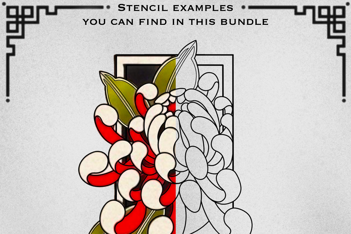 Procreate Japanese Talismans tattoo, a Brush Add-On by ProcreateInk (Photo 4 of 6)