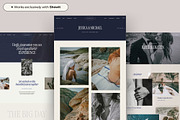 Photography Website Template, a Websites & App Template by Superhero Design Co. (Thumbnail 7 of 7)