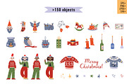 Christmas cartoons illustration, an Illustration by WinWinFolly (Thumbnail 3 of 6)