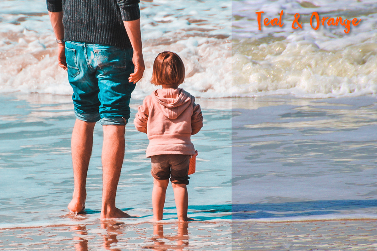 TEAL & ORANGE Lightroom presets preview 6