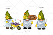 Garden gnome, PNG gnome, an Illustration by DekoArt (Thumbnail 2 of 3)