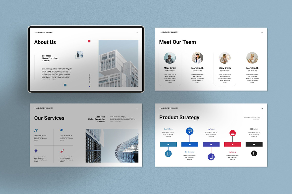 Business Plan Presentation Template, a Presentation Template by Dream-Lab (Photo 3 of 8)