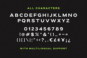 Downey - Powerful Wide Sans