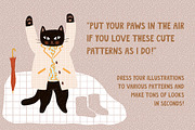 Pattern Brushes for Procreate, a Brush Add-On by Biso Studio (Thumbnail 4 of 6)