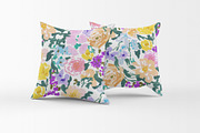 Multibloom. Floral patterns, a Pattern Graphic by emeraldthue (Thumbnail 4 of 6)