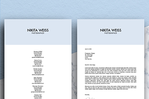 Resume / CV MS Word Nikita