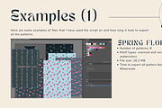Pattern Export-O-Magic, a Templates & Theme by Samantha Makes Things (Thumbnail 6 of 9)