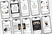 Fitness Carousel Instagram Posts, a Social Media Template by DigiPax (Thumbnail 6 of 10)