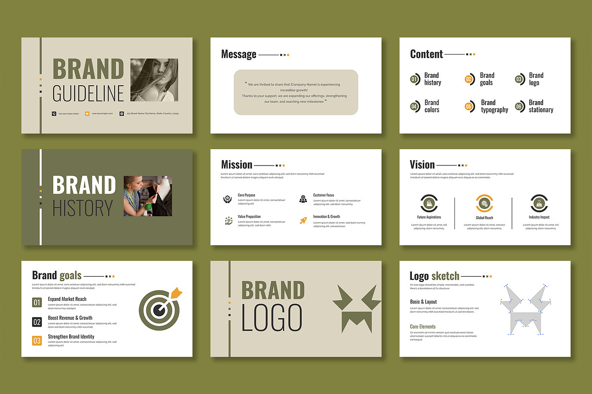 Fashion Brand Guideline preview 2