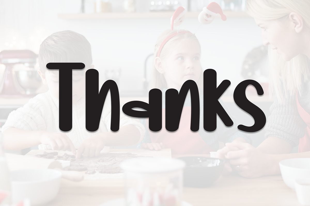 Someone Christmas | Script Font, a Script Font by Scratchones (Photo 8 of 8)