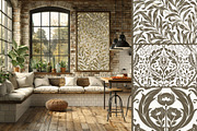 William Morris Ornament Pack 1, a Pattern Graphic by ARTOZEN DIGITAL (Thumbnail 9 of 16)