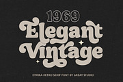 Ethika - Retro Serif Font, a Serif Font by Mulkan Nazir (Thumbnail 10 of 16)