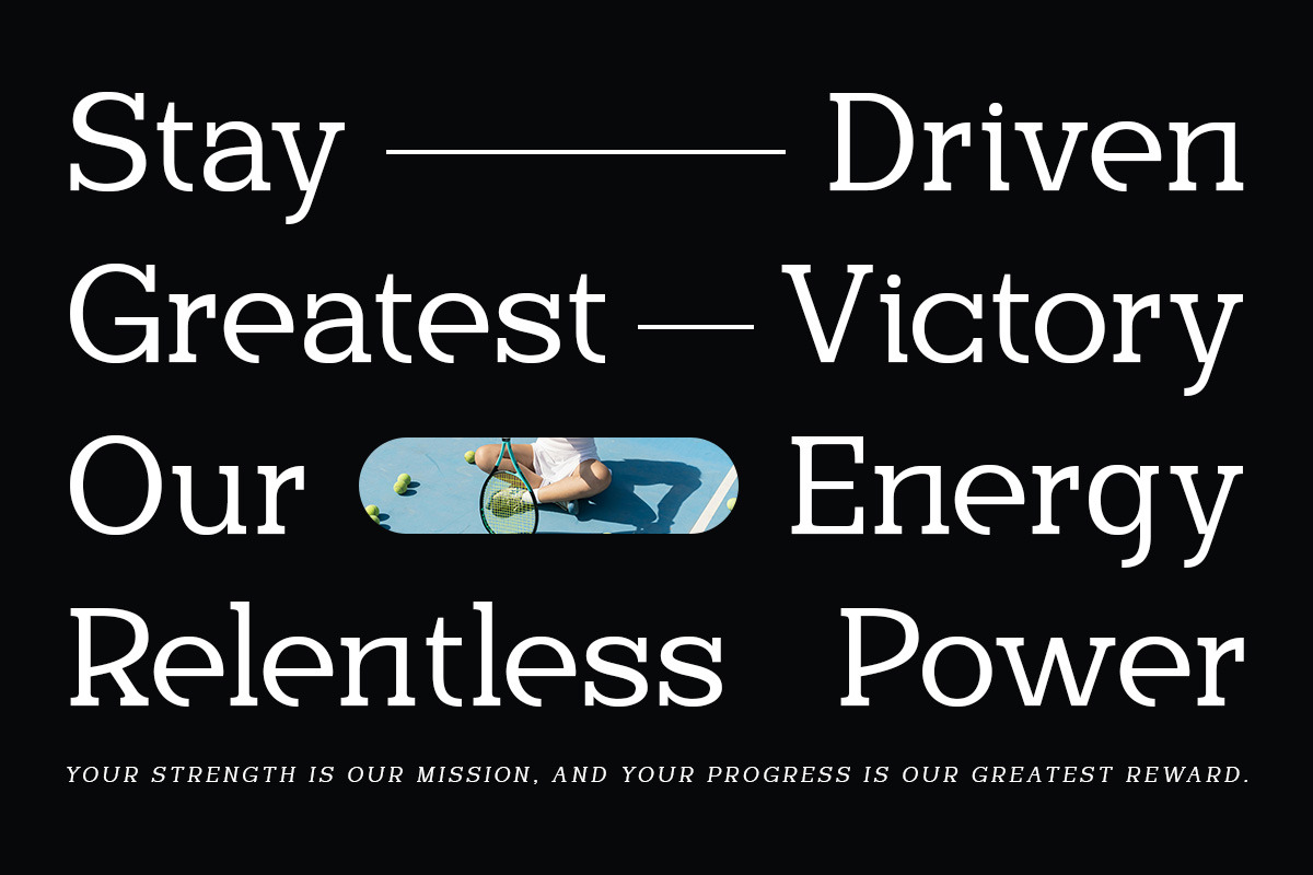 Stravon - Corporate Logo Modern, a Serif Font by roomspace creative lab (Photo 3 of 11)