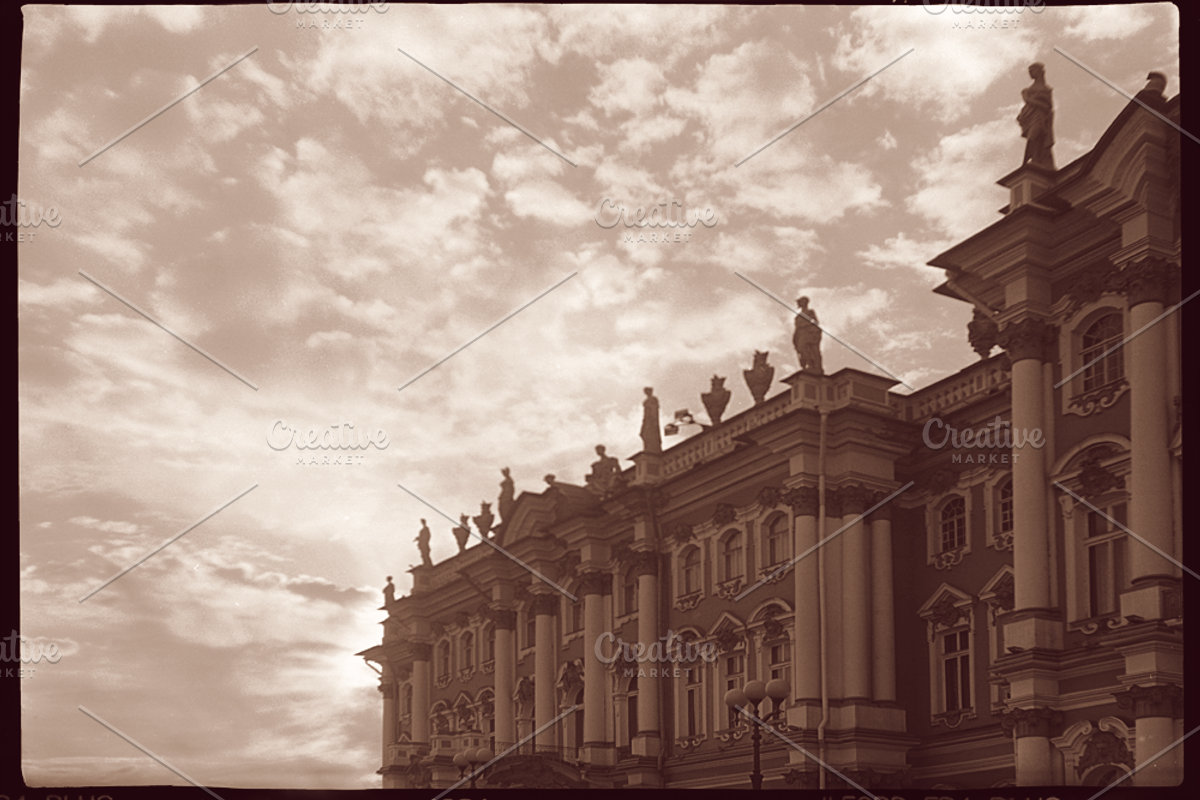 Sunset over the Hermitage, an Architecture Photo by P_H_V (Photo 2 of 2)