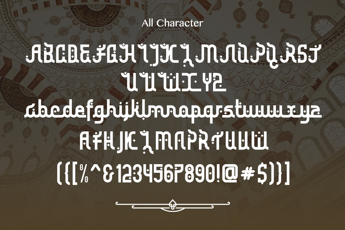 Al Filastiniyyun - Arabic Style Font, a Font by Aksapix Studio (Photo 5 of 10)