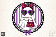 Halloween Hand-Drawn Frame Bundle Pn, an Illustration by Libby Wishes (Thumbnail 6 of 12)