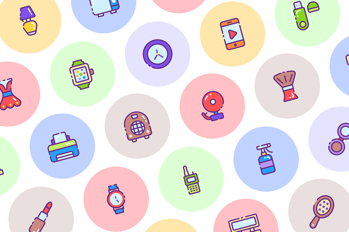 Cute Sticker Set, an Emoji Icon by Brickclay (Photo 5 of 18)