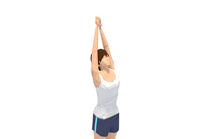 30 Yoga Pose Animations Bundle Woman