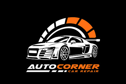 Car Repair Garage Logo Template
