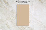Business Card Mockup Set - PSD, an Advertising Mockup by MelissaBMockups (Thumbnail 3 of 10)