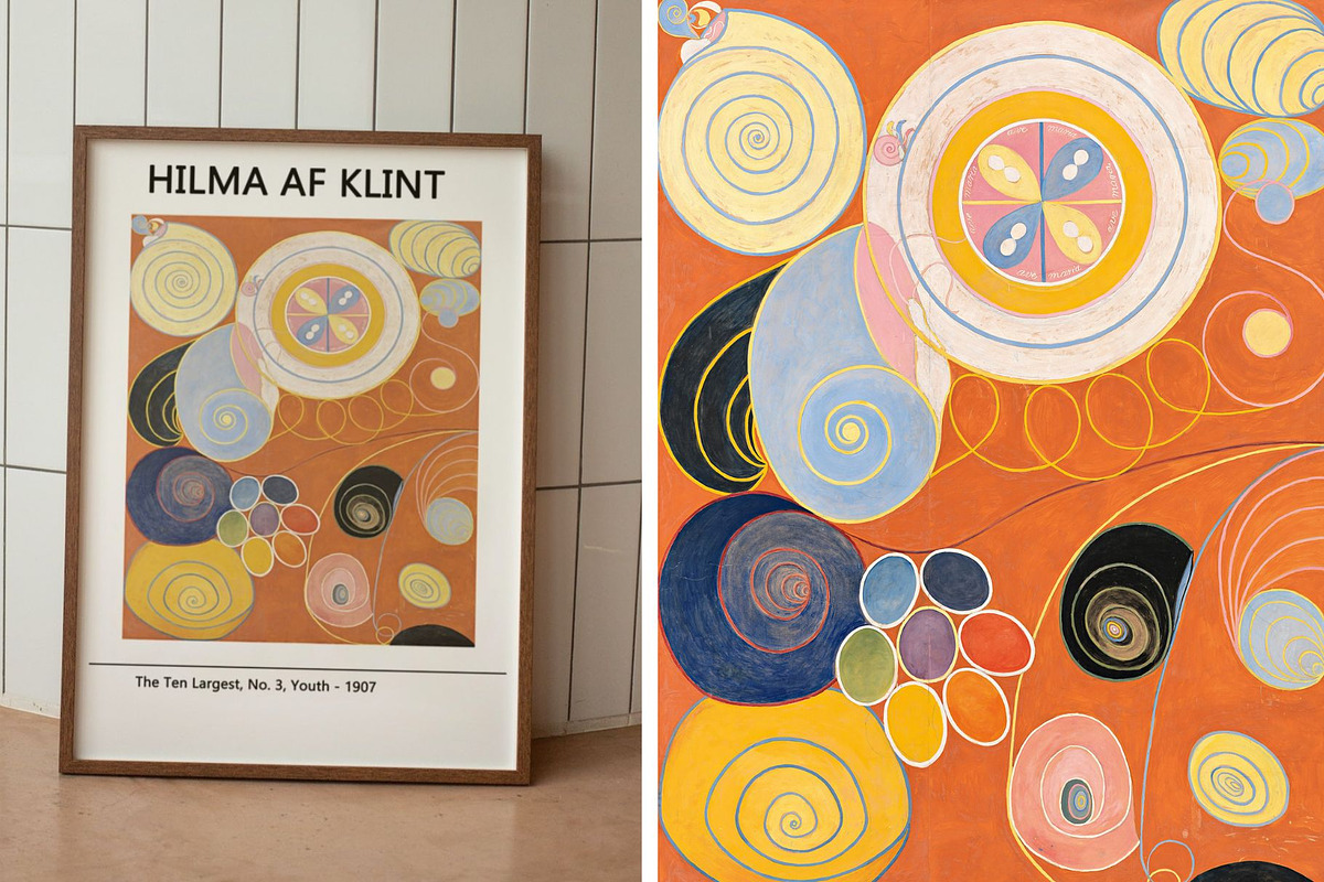 Hilma af Klint Masterpiece Pack, a Decorative Illustration by Saint aury Studio (Photo 5 of 7)