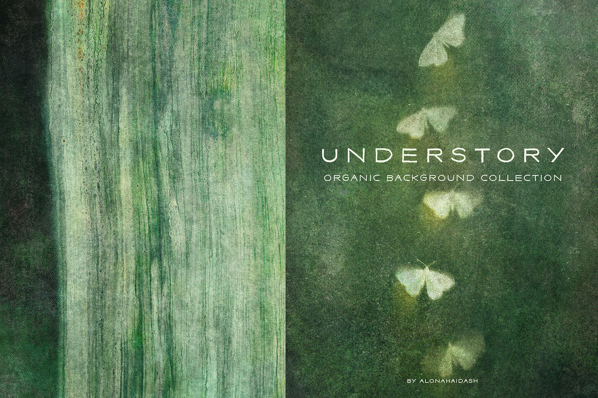 Understory Organic Backgrounds, a Background Graphic by alonahaidash (Photo 1 of 15)