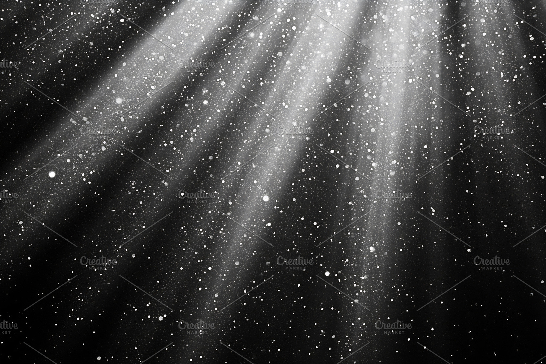 Light beams on floating dust, a Photo by Beautiful things