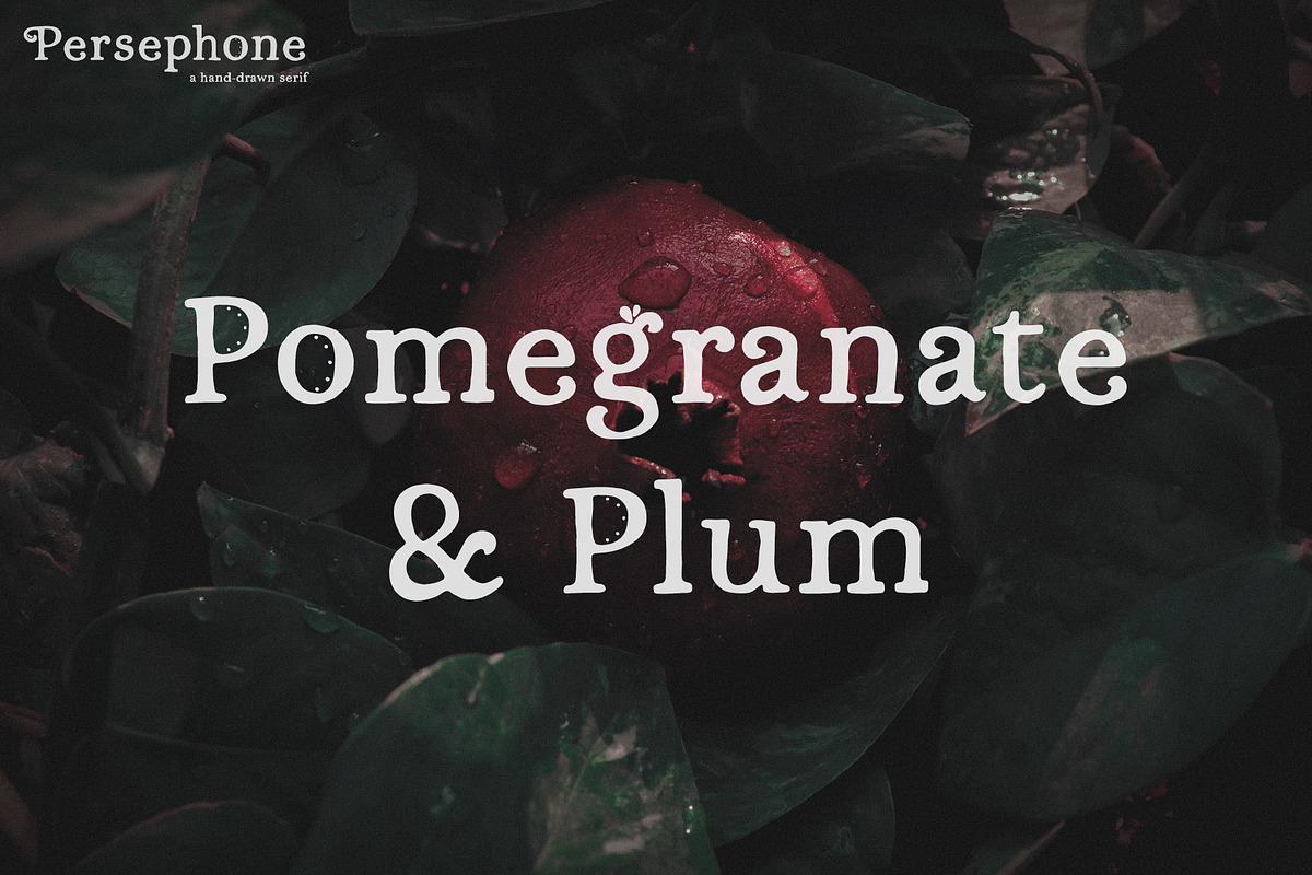Persephone // A Hand-Drawn Serif preview 6