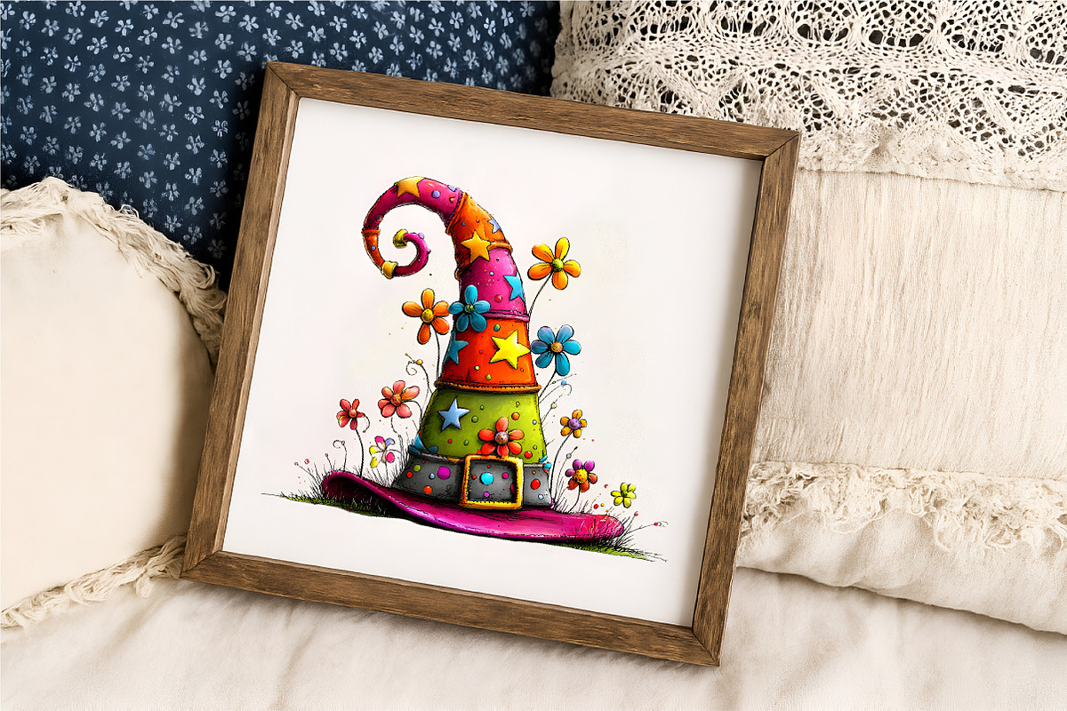 Whimsical Halloween Clipart, an Illustration by Libby Wishes (Photo 2 of 7)