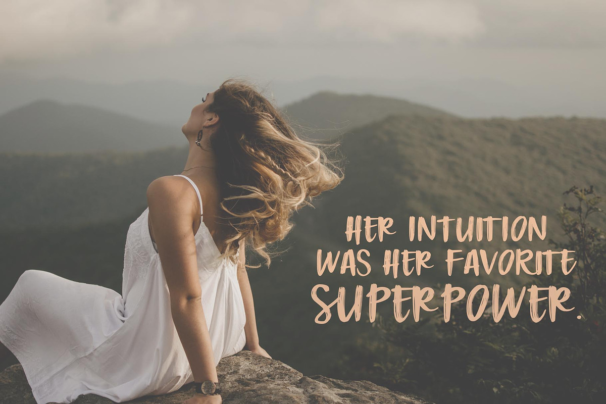 Boho Babe Font, a Script Font by The Gypsy Goddess (Photo 2 of 14)