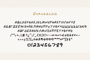 Evangelos, a Handwritten Font by TEKNIKE (Thumbnail 4 of 6)