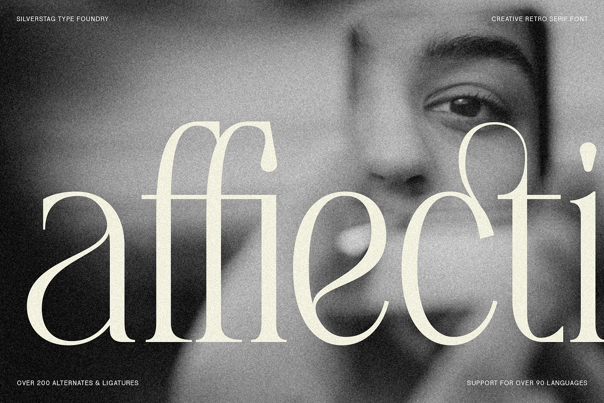 SLTF Rogue Rebellion - Ligature Font, a Serif Font by SilverStag Type Foundry (Photo 4 of 30)