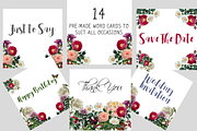COTTAGE GARDEN BOTANICAL PRINTS, an Invitation Template by Ginger Duck Graphics (Thumbnail 2 of 7)