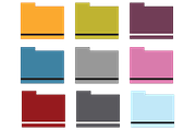Minimalist Folder Icons, an Icon by Marmalade Moon (Thumbnail 2 of 6)