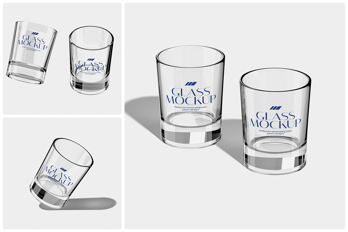 Glass Mockup, a Packaging Mockup by Unerispace (Photo 1 of 5)