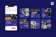 Day Of Charity Instagram Post, a Social Media Template by CavenArt (Thumbnail 3 of 5)