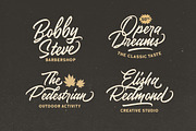Thalia Threshold - Brush Script, a Script Font by Letterhend Studio (Thumbnail 5 of 9)