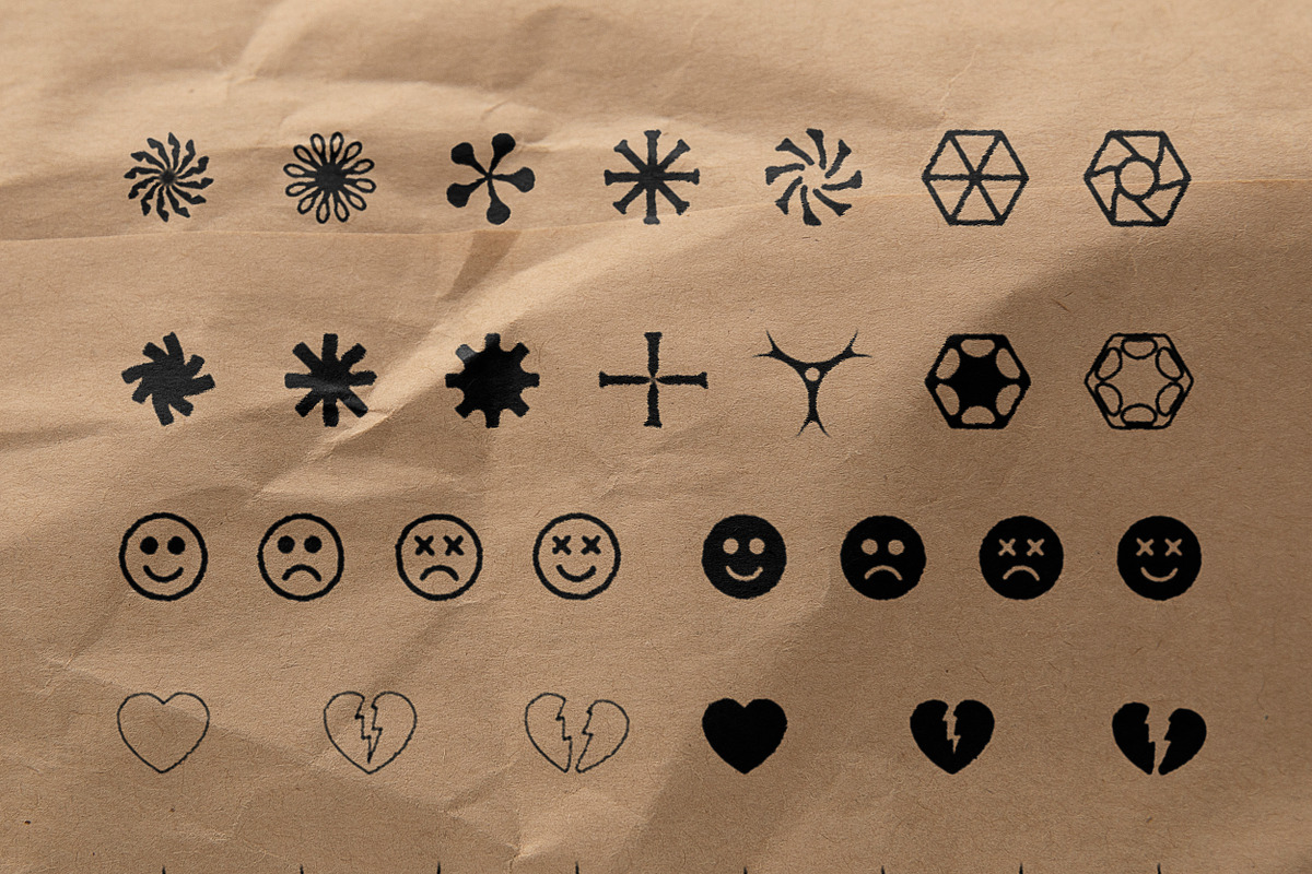 Abstract Shape Pack | 150+ Icons!, an Object Graphic by Mad Supply (Photo 2 of 11)