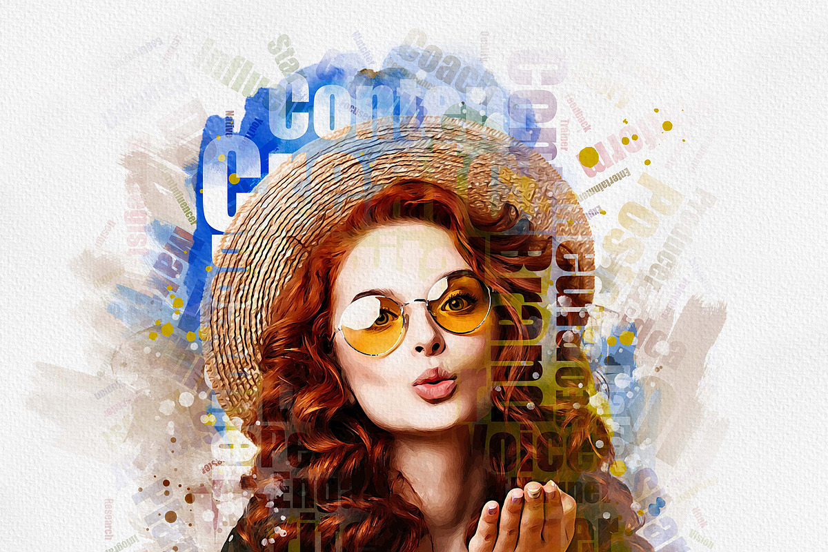 Typography Portrait Artistic Effect, an Action Add-On by MRI STUDIO (Photo 28 of 28)